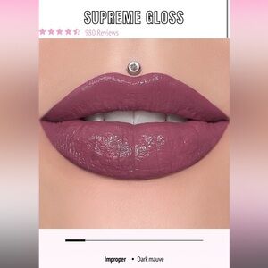 Jeffree Star Supreme Lip Gloss in Improper, NEW!